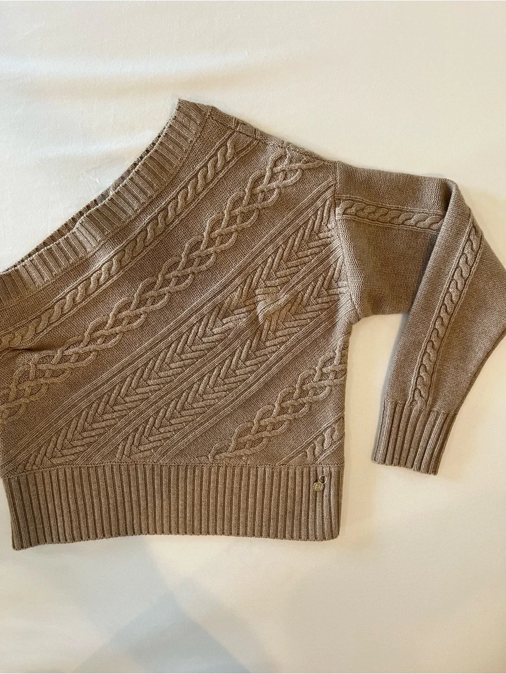 Women’s MILLY One Shoulder Sleeve Sweater